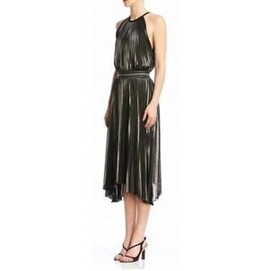 Bailey/44 Metallic Pleated Dress - Size 10